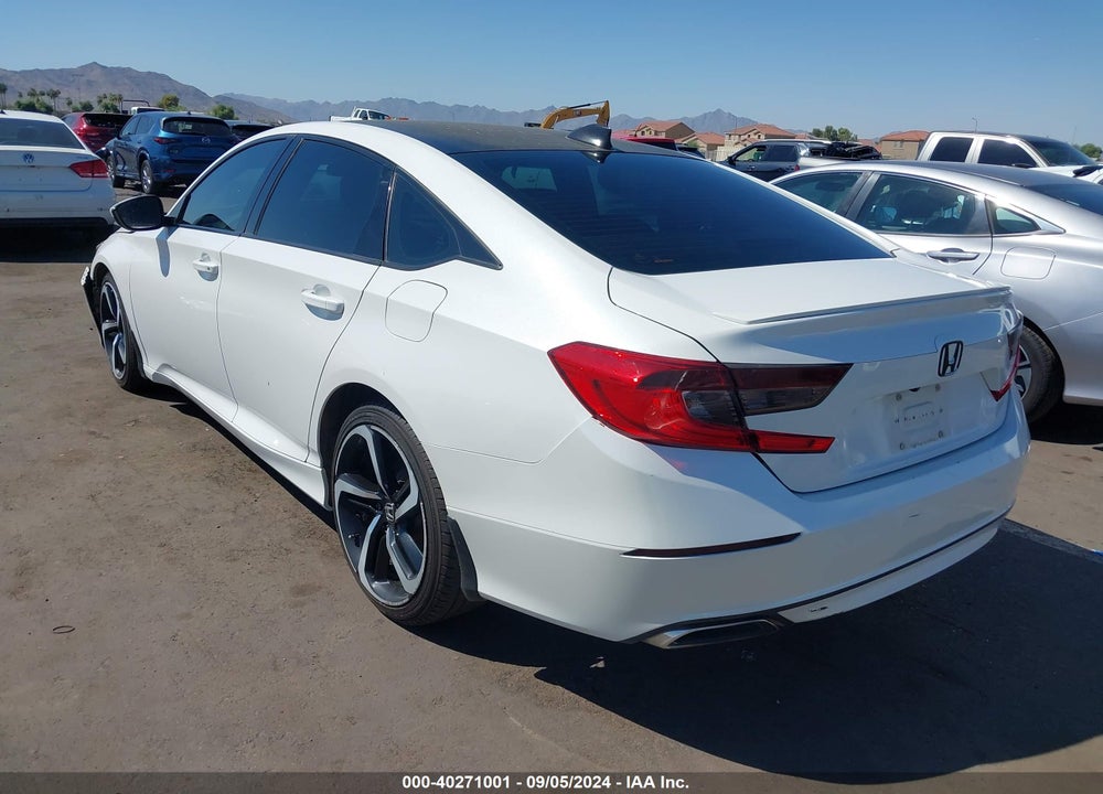 2019 HONDA ACCORD SPORT VIN: 1HGCV1F3XKA031485