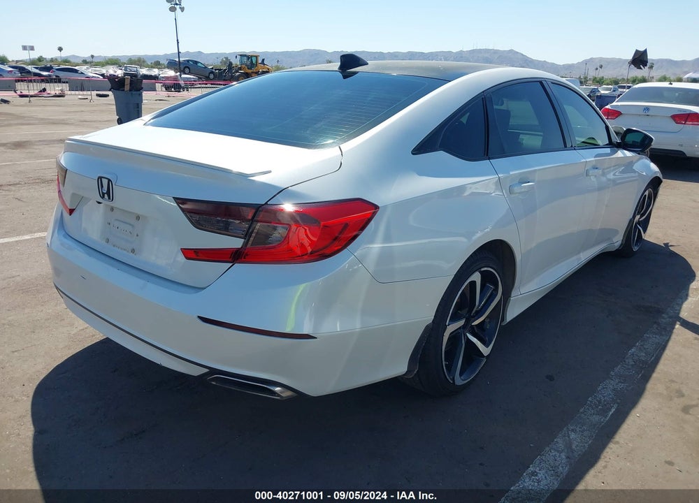 2019 HONDA ACCORD SPORT VIN: 1HGCV1F3XKA031485