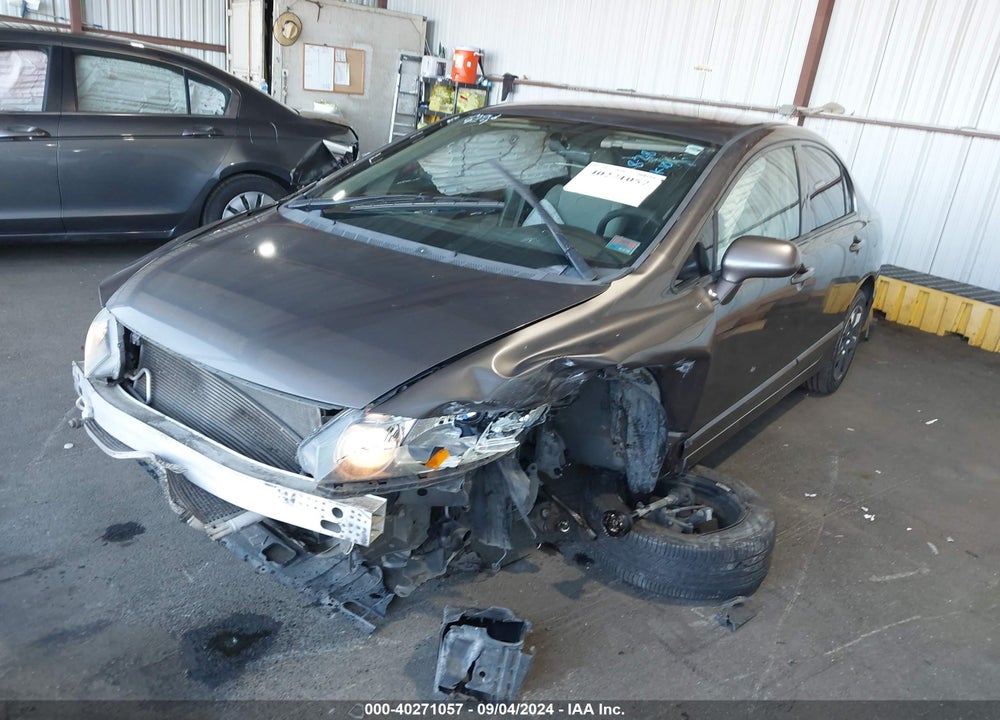 2010 HONDA CIVIC LX VIN: 19XFA1F51AE056635