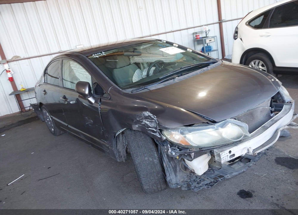 2010 HONDA CIVIC LX VIN: 19XFA1F51AE056635