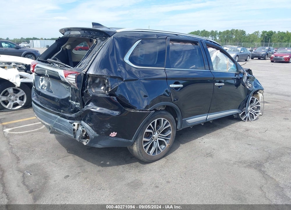 2017 MITSUBISHI OUTLANDER SEL VIN: JA4AD3A33HZ009604