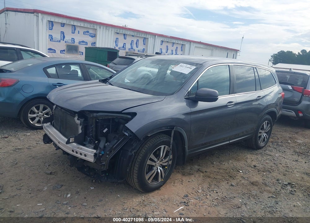 2016 HONDA PILOT EX-L VIN: 5FNYF5H57GB048007