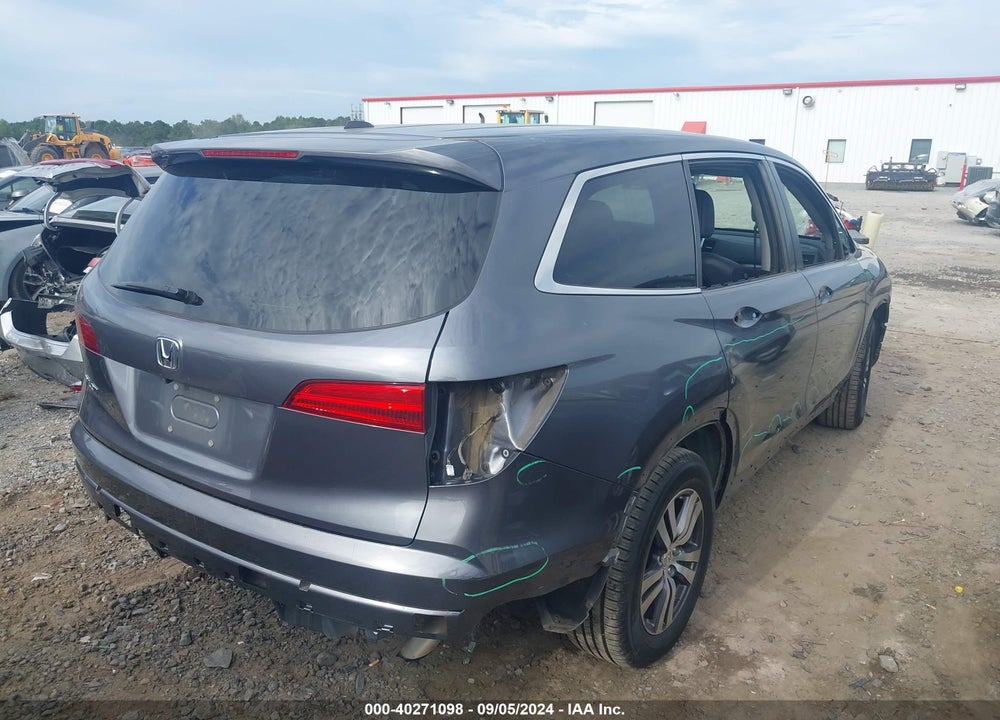 2016 HONDA PILOT EX-L VIN: 5FNYF5H57GB048007