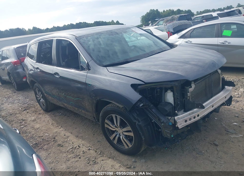 2016 HONDA PILOT EX-L VIN: 5FNYF5H57GB048007
