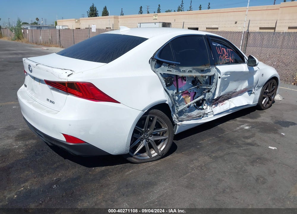 2019 LEXUS IS 300 VIN: JTHBA1D22K5095866