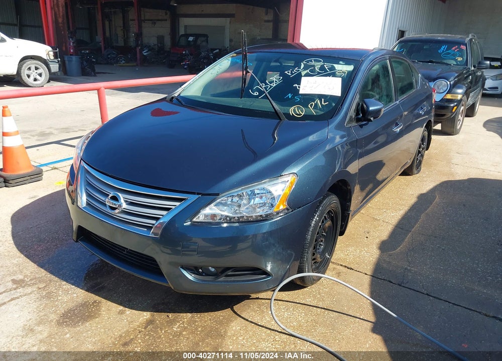 2014 NISSAN SENTRA SV VIN: 3N1AB7AP1EL673685