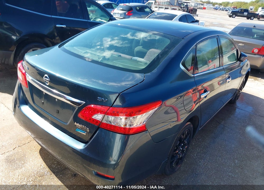 2014 NISSAN SENTRA SV VIN: 3N1AB7AP1EL673685