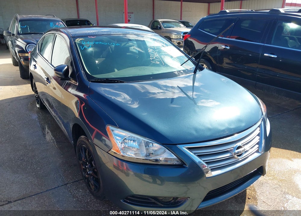 2014 NISSAN SENTRA SV VIN: 3N1AB7AP1EL673685