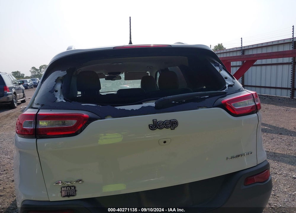 2016 JEEP CHEROKEE LIMITED VIN: 1C4PJMDSXGW286378