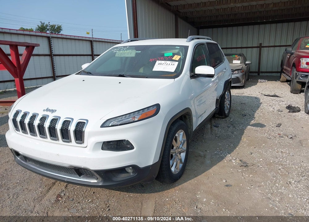 2016 JEEP CHEROKEE LIMITED VIN: 1C4PJMDSXGW286378