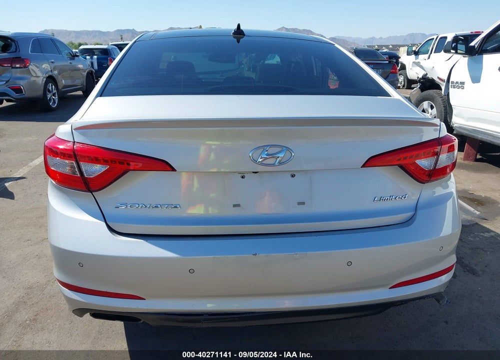 2015 HYUNDAI SONATA LIMITED VIN: 5NPE34AF6FH029988