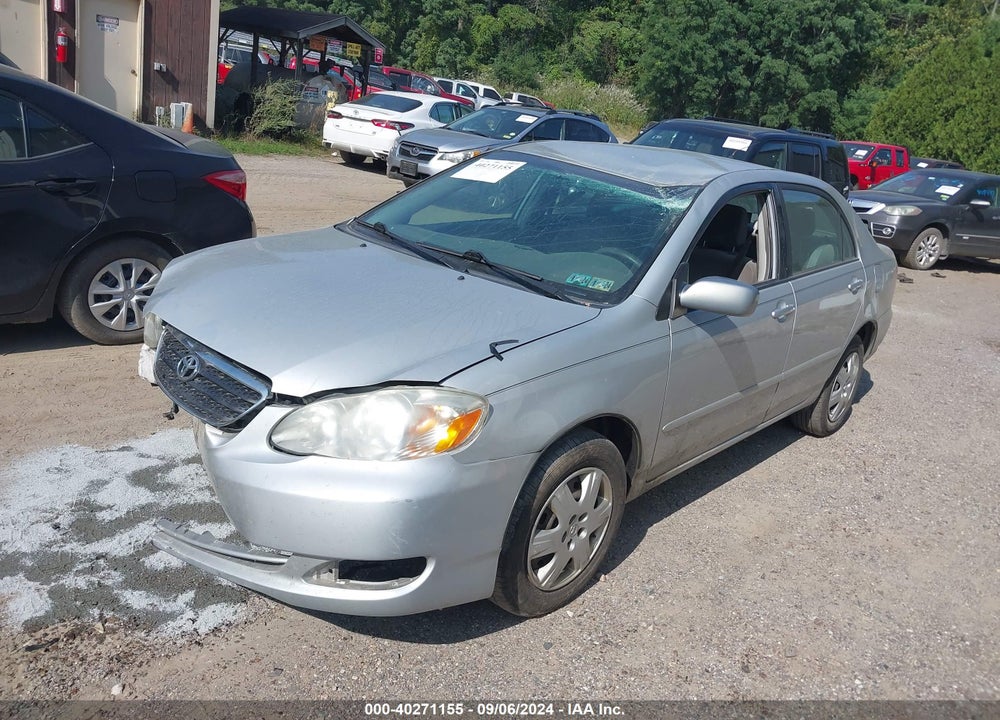 2005 TOYOTA COROLLA LE VIN: 2T1BR32E15C428407