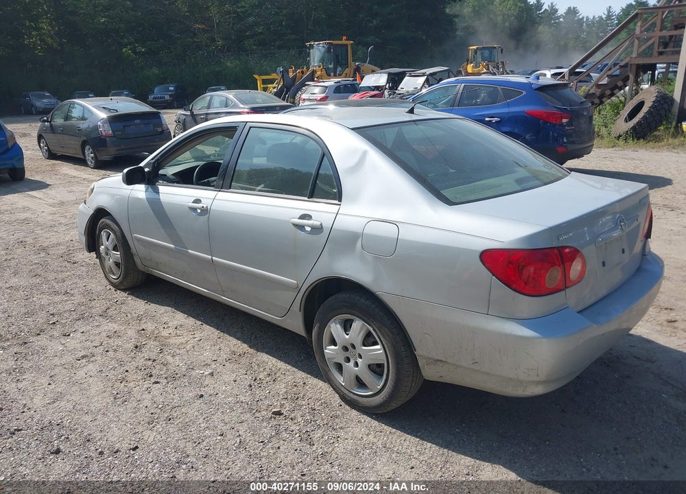 2005 TOYOTA COROLLA LE VIN: 2T1BR32E15C428407