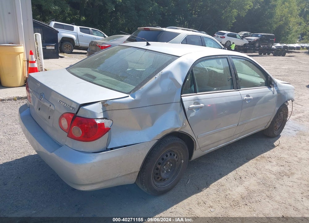2005 TOYOTA COROLLA LE VIN: 2T1BR32E15C428407