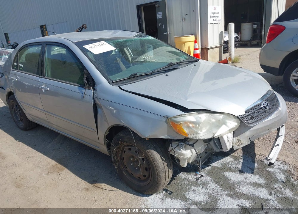 2005 TOYOTA COROLLA LE VIN: 2T1BR32E15C428407