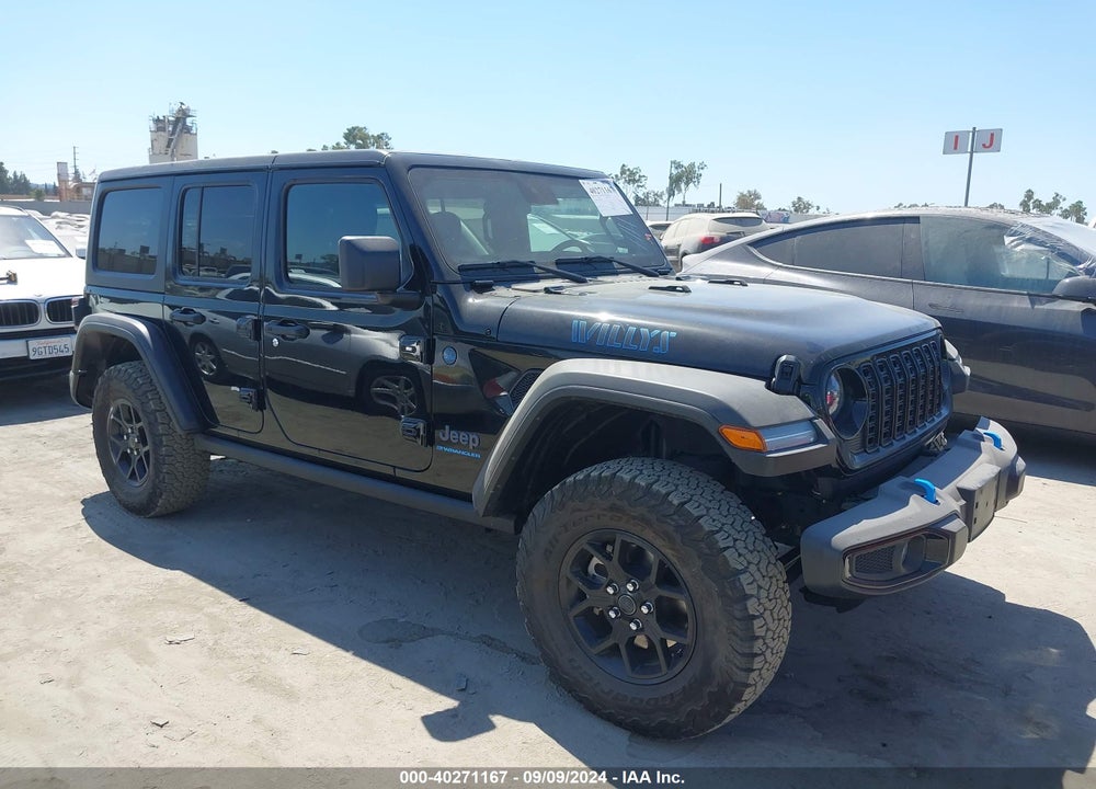 2024 JEEP WRANGLER 4XE WILLYS 4XE VIN: 1C4RJXN65RW146091