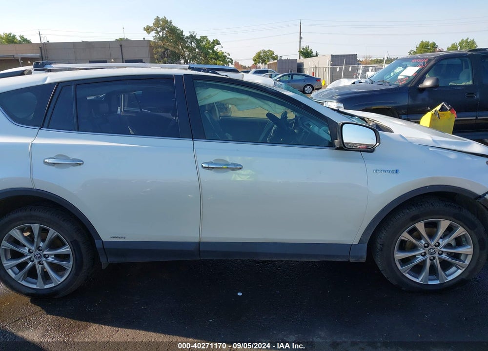 2016 TOYOTA RAV4 HYBRID LIMITED VIN: JTMDJREV3GD057707