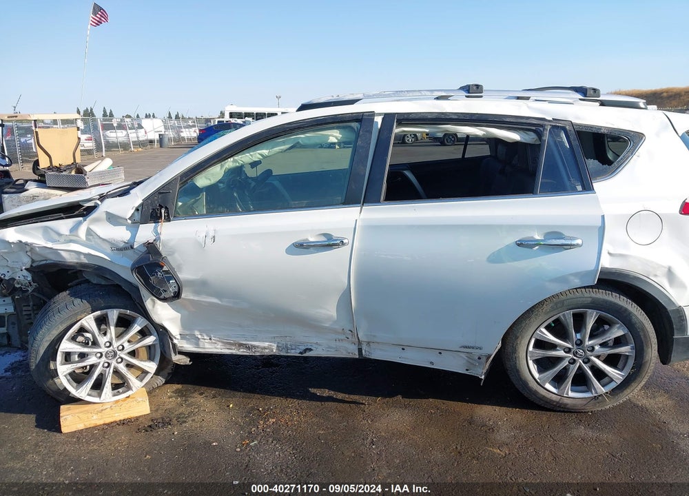 2016 TOYOTA RAV4 HYBRID LIMITED VIN: JTMDJREV3GD057707