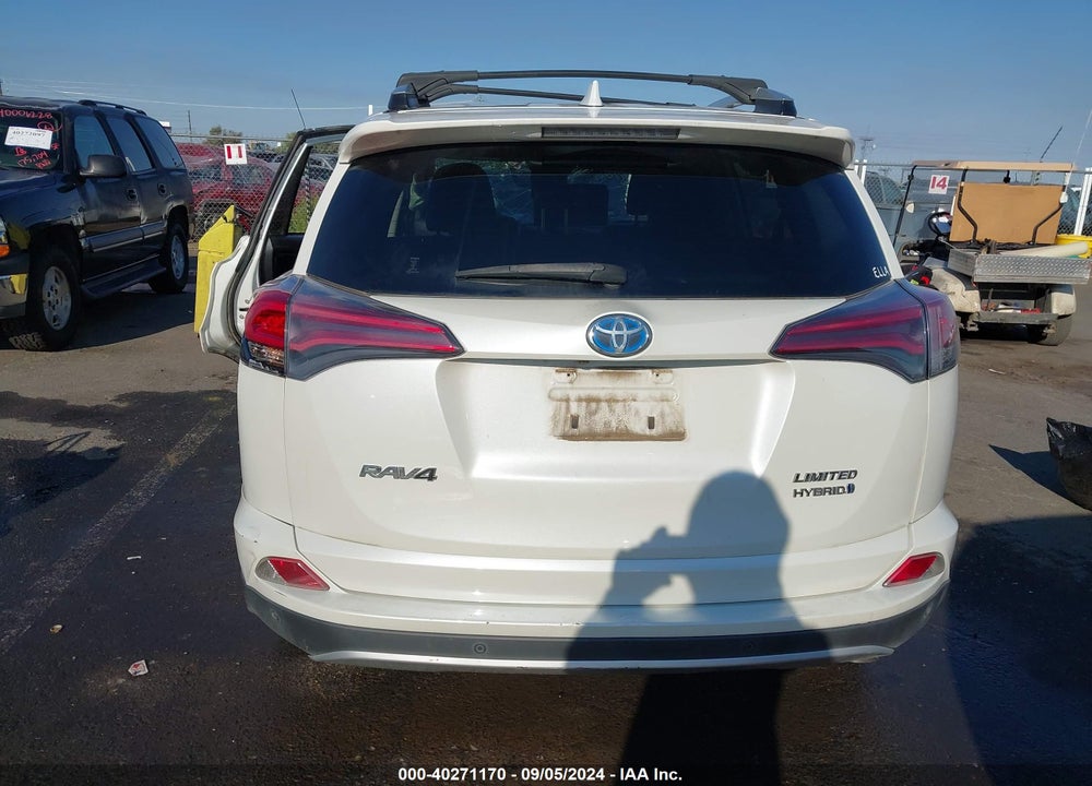 2016 TOYOTA RAV4 HYBRID LIMITED VIN: JTMDJREV3GD057707