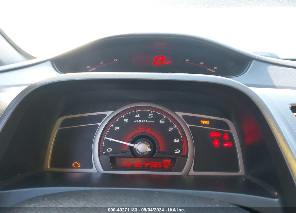 2009 HONDA CIVIC SI VIN: 2HGFA55579H705476