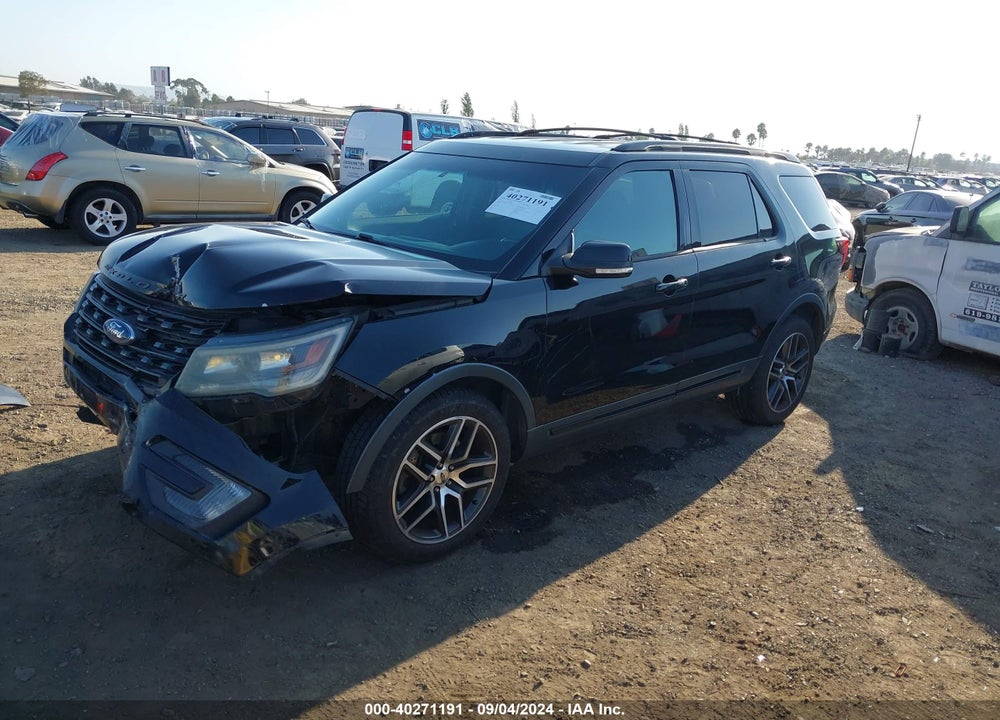 2016 FORD EXPLORER VIN: 1FM5K8GTXGGA09865