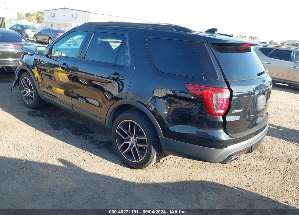 2016 FORD EXPLORER VIN: 1FM5K8GTXGGA09865