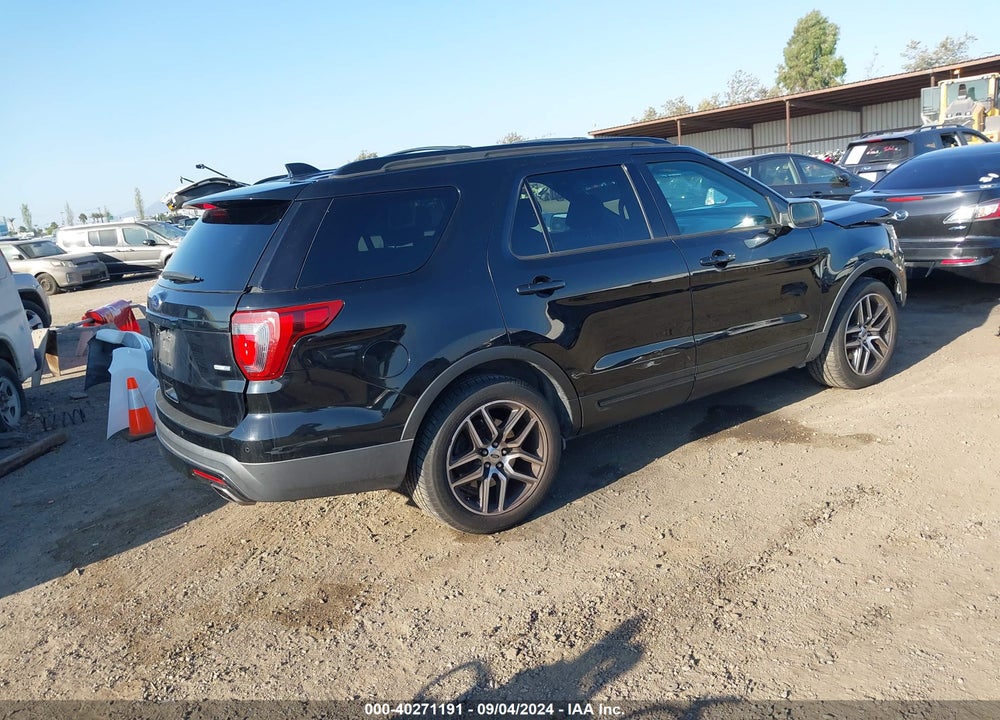 2016 FORD EXPLORER VIN: 1FM5K8GTXGGA09865