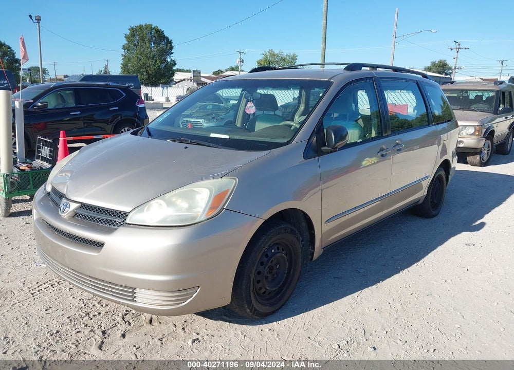2005 TOYOTA SIENNA CE VIN: 5TDZA23C65S337752