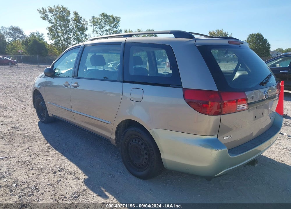 2005 TOYOTA SIENNA CE VIN: 5TDZA23C65S337752