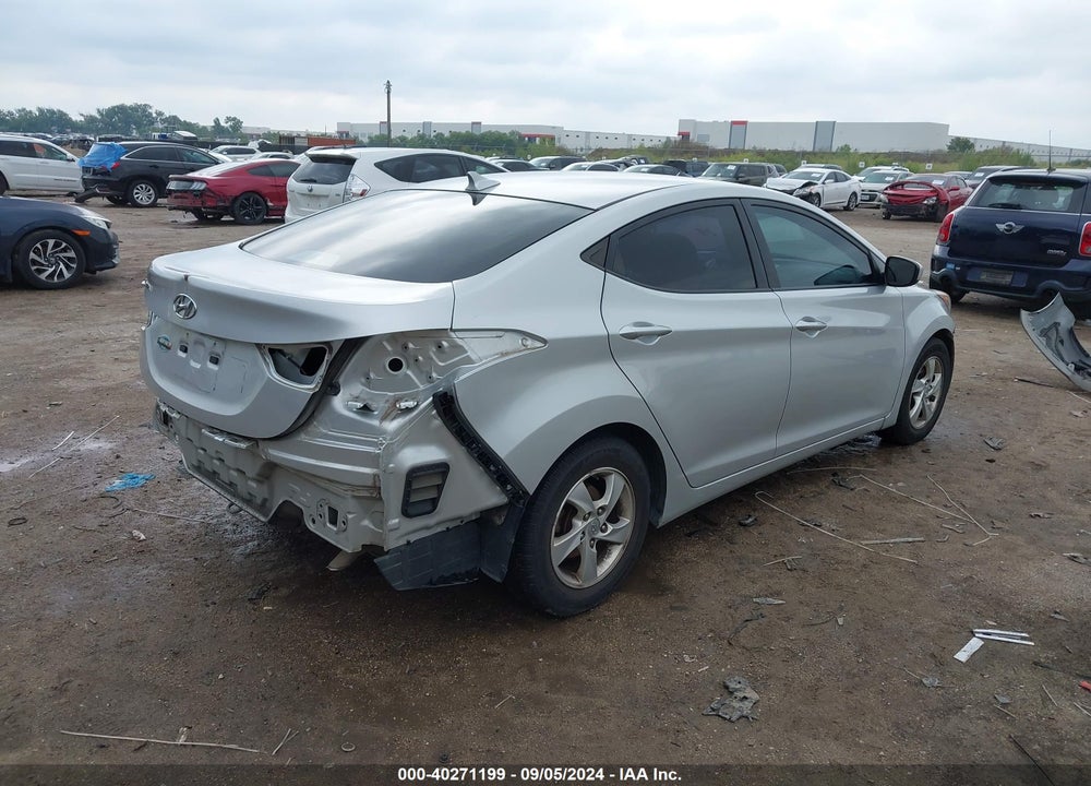 2015 HYUNDAI ELANTRA SE VIN: 5NPDH4AE1FH549083