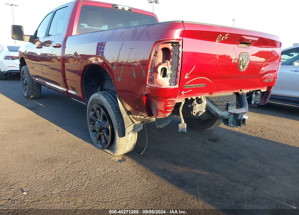 2023 RAM 2500 BIG HORN 4X4 6'4 BOX VIN: 3C6UR5DL2PG530329