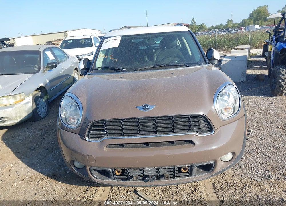 2012 MINI COOPER COUNTRYMAN S VIN: WMWZC3C59CWM27473