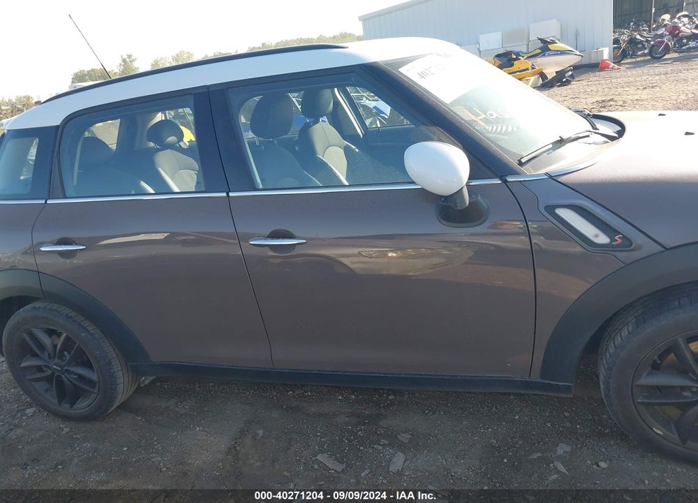 2012 MINI COOPER COUNTRYMAN S VIN: WMWZC3C59CWM27473