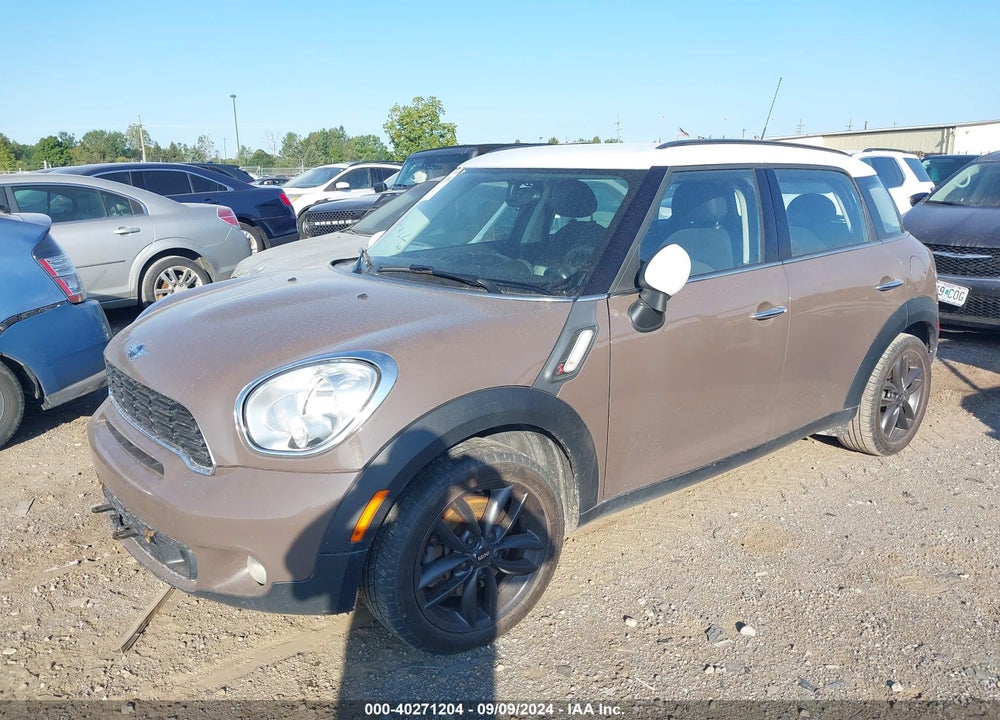 2012 MINI COOPER COUNTRYMAN S VIN: WMWZC3C59CWM27473