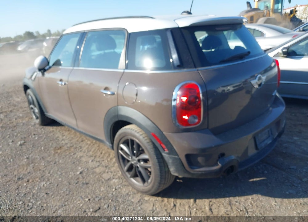 2012 MINI COOPER COUNTRYMAN S VIN: WMWZC3C59CWM27473