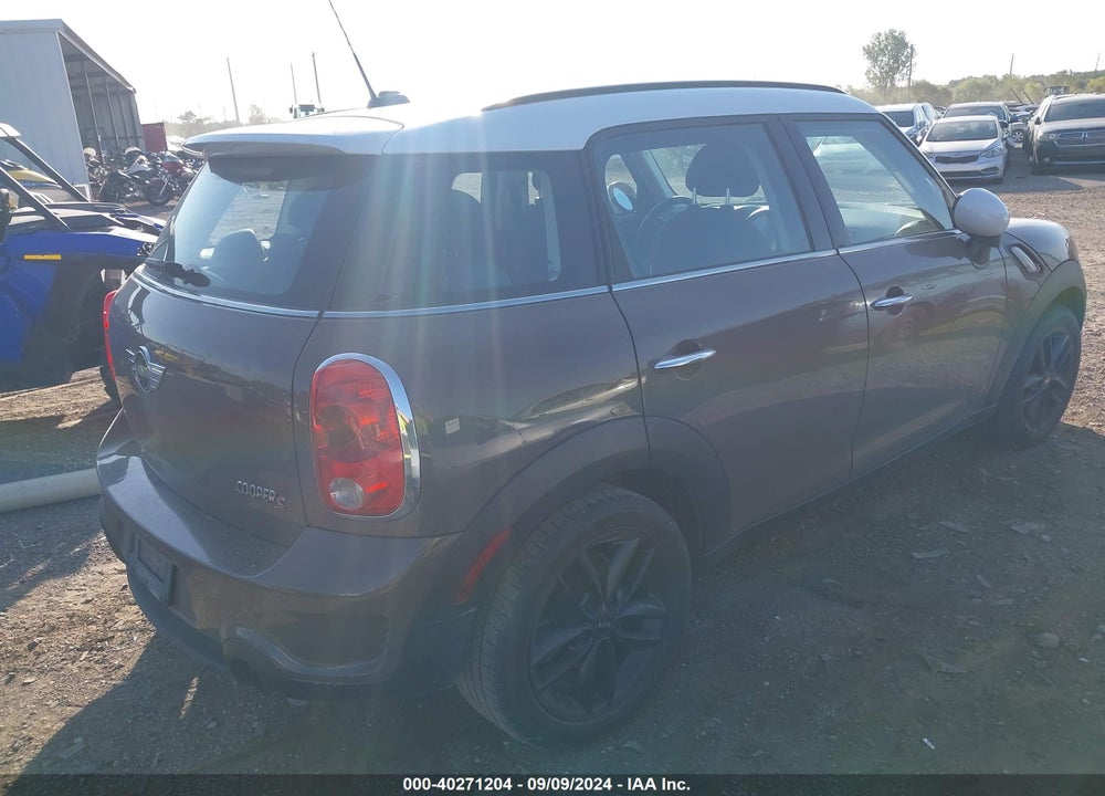 2012 MINI COOPER COUNTRYMAN S VIN: WMWZC3C59CWM27473