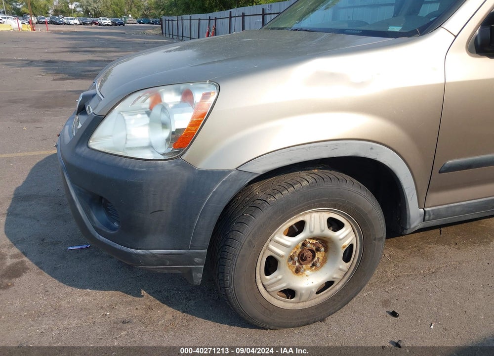 2006 HONDA CR-V LX VIN: JHLRD78536C062118