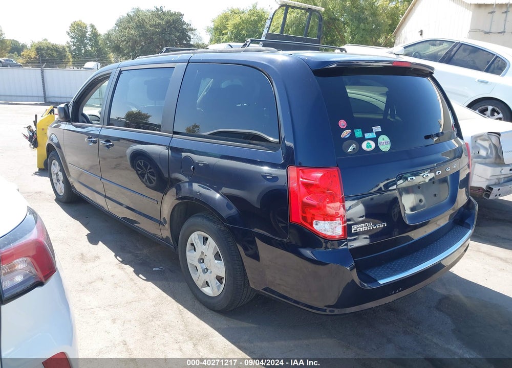 2011 DODGE GRAND CARAVAN VIN: 2D4RN4DG6BR601996