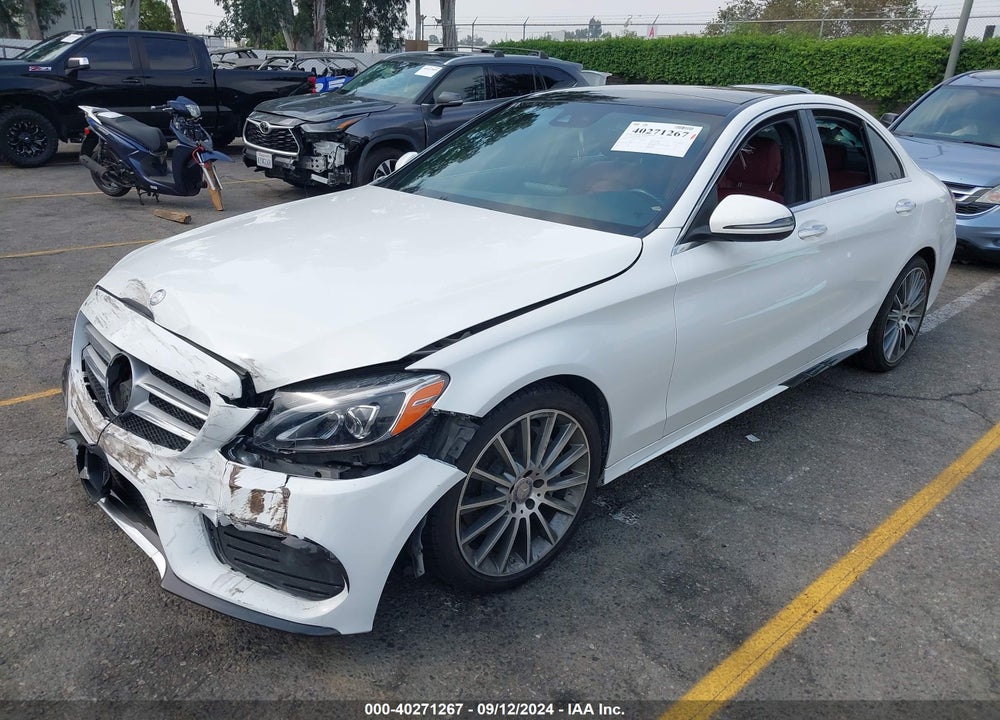 2017 MERCEDES-BENZ C 300 LUXURY/SPORT VIN: 55SWF4JB1HU200963