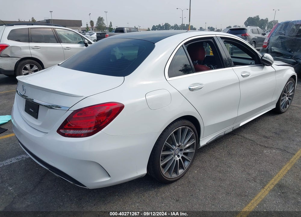 2017 MERCEDES-BENZ C 300 LUXURY/SPORT VIN: 55SWF4JB1HU200963