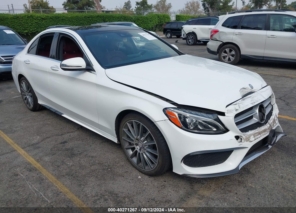2017 MERCEDES-BENZ C 300 LUXURY/SPORT VIN: 55SWF4JB1HU200963