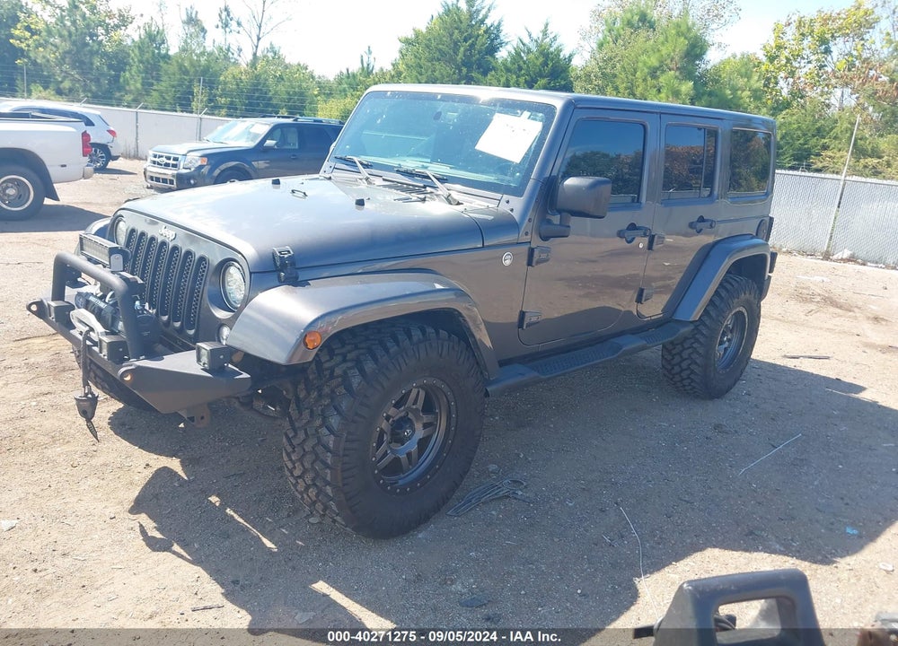 2014 JEEP WRANGLER UNLIMITED SAHARA VIN: 1C4BJWEG2EL285840