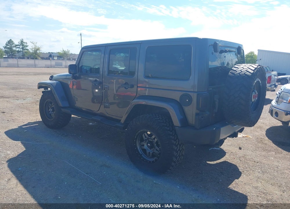2014 JEEP WRANGLER UNLIMITED SAHARA VIN: 1C4BJWEG2EL285840