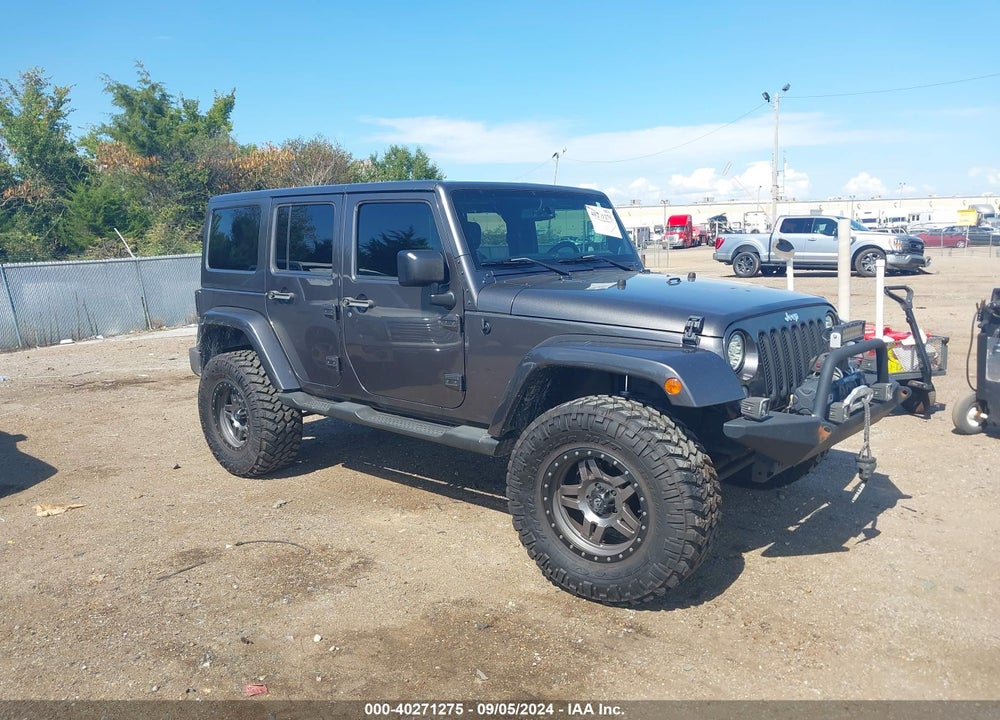 2014 JEEP WRANGLER UNLIMITED SAHARA VIN: 1C4BJWEG2EL285840
