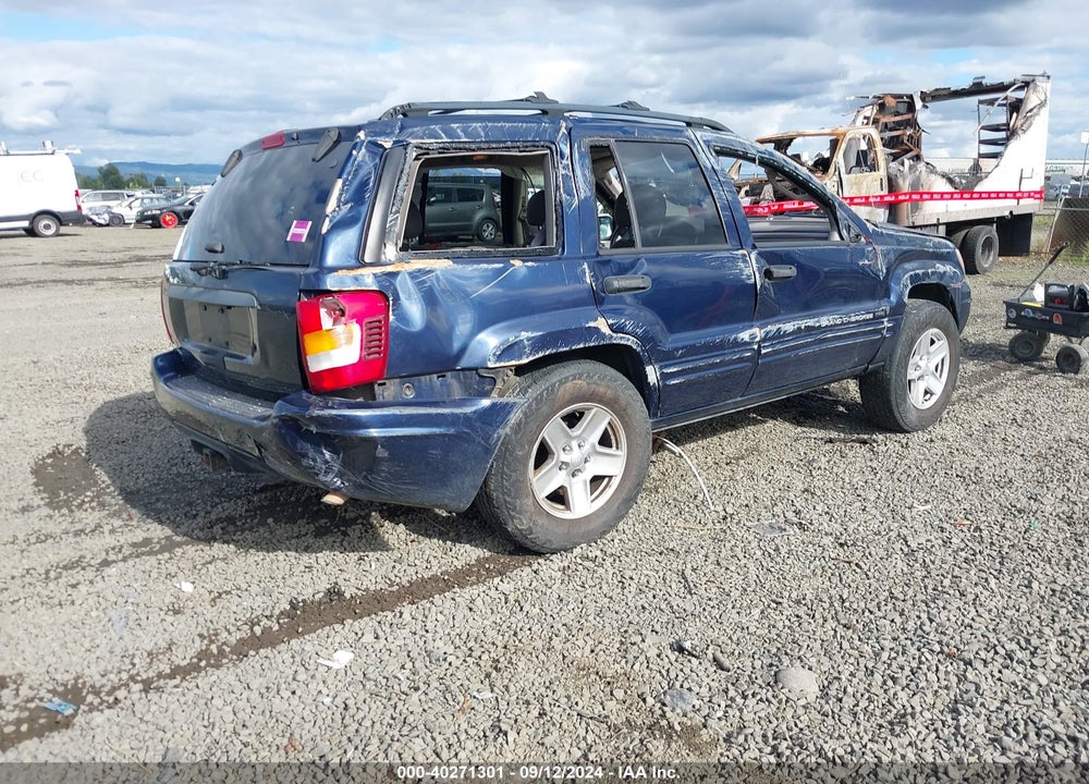 2004 JEEP GRAND CHEROKEE LAREDO VIN: 1J8GW48S84C218016