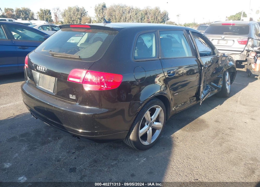 2008 AUDI A3 3.2 VIN: WAUKD78PX8A039351
