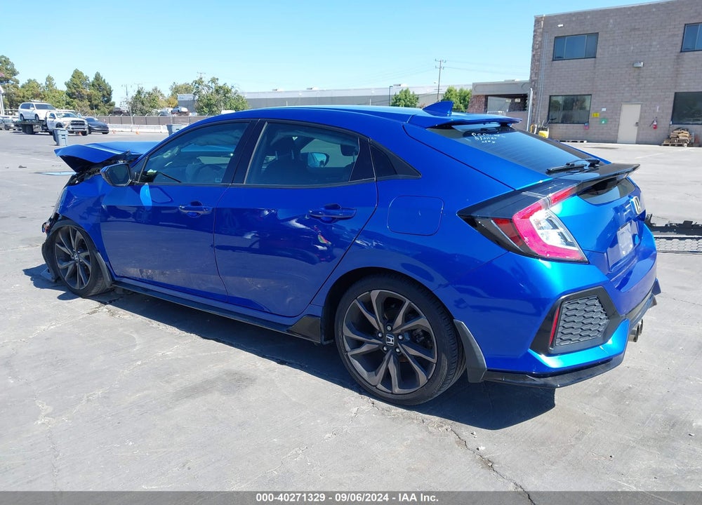 2018 HONDA CIVIC SPORT VIN: SHHFK7H45JU429995