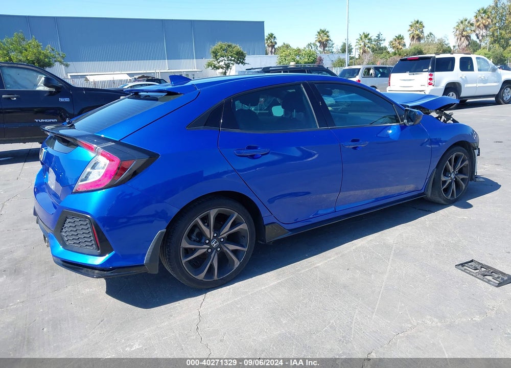 2018 HONDA CIVIC SPORT VIN: SHHFK7H45JU429995