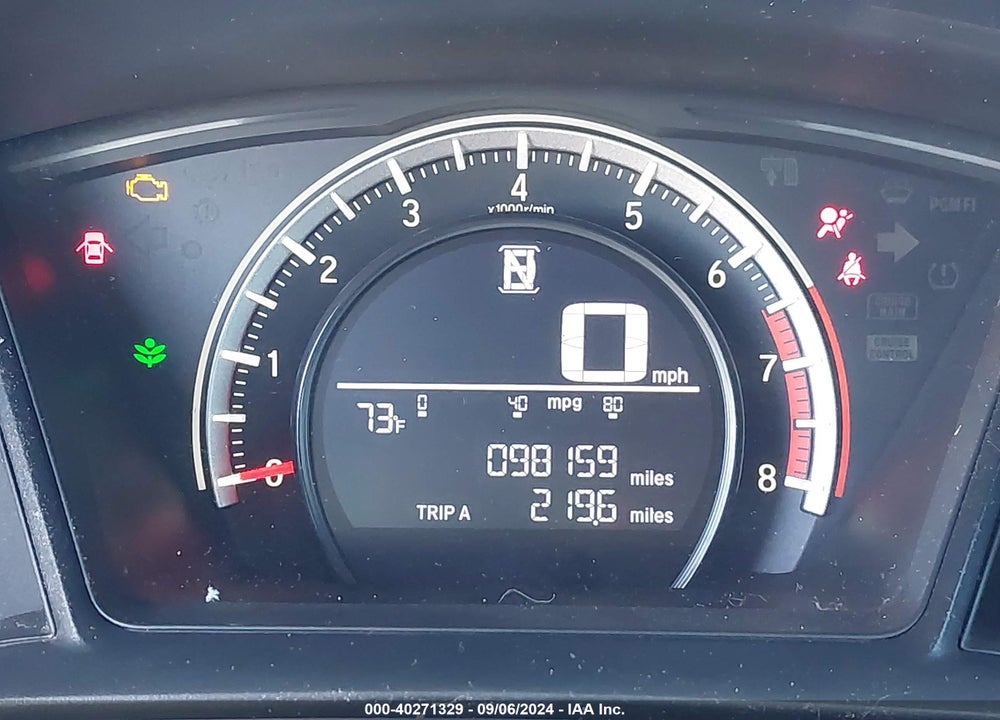 2018 HONDA CIVIC SPORT VIN: SHHFK7H45JU429995