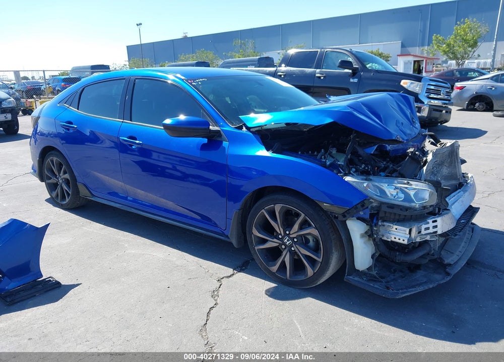 2018 HONDA CIVIC SPORT VIN: SHHFK7H45JU429995